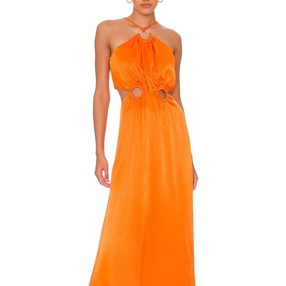 Elliatt Visitant Maxi Dress in Papaya